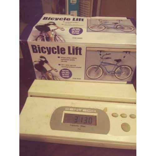 Harbor Freight Tools Garage Ceiling Lift Hoist Storage System for Bicycle - Image 2