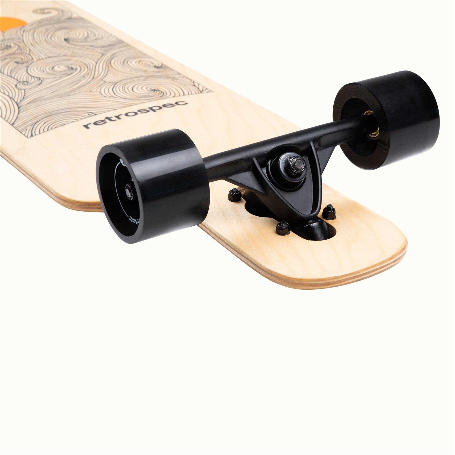 Retrospec Rift Drop-Through Longboard Skateboard Complete - Image 5