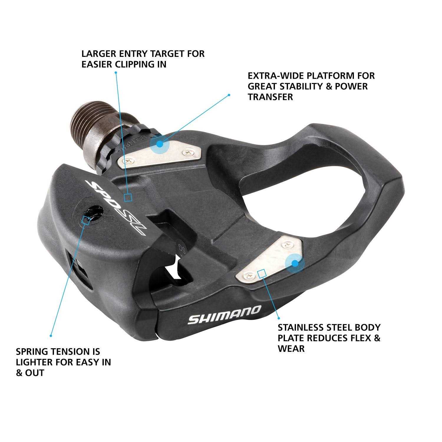 Pedals Shimano SPD-SL PD-RS500 - Image 3