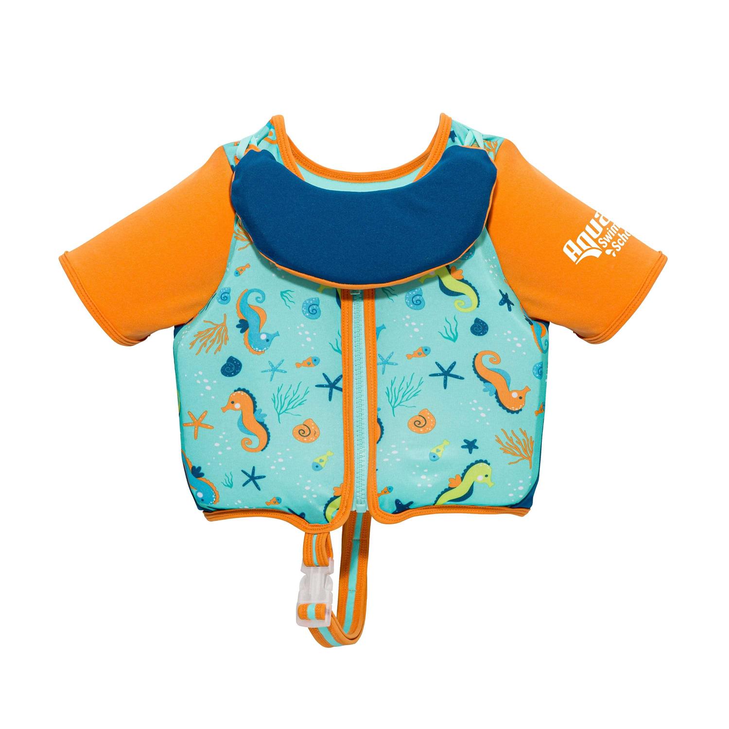 Swim School Deluxe unisex Child Swim Trainer, Ages 2 to 4 Years, Multi-Color, Size: Medium/Large