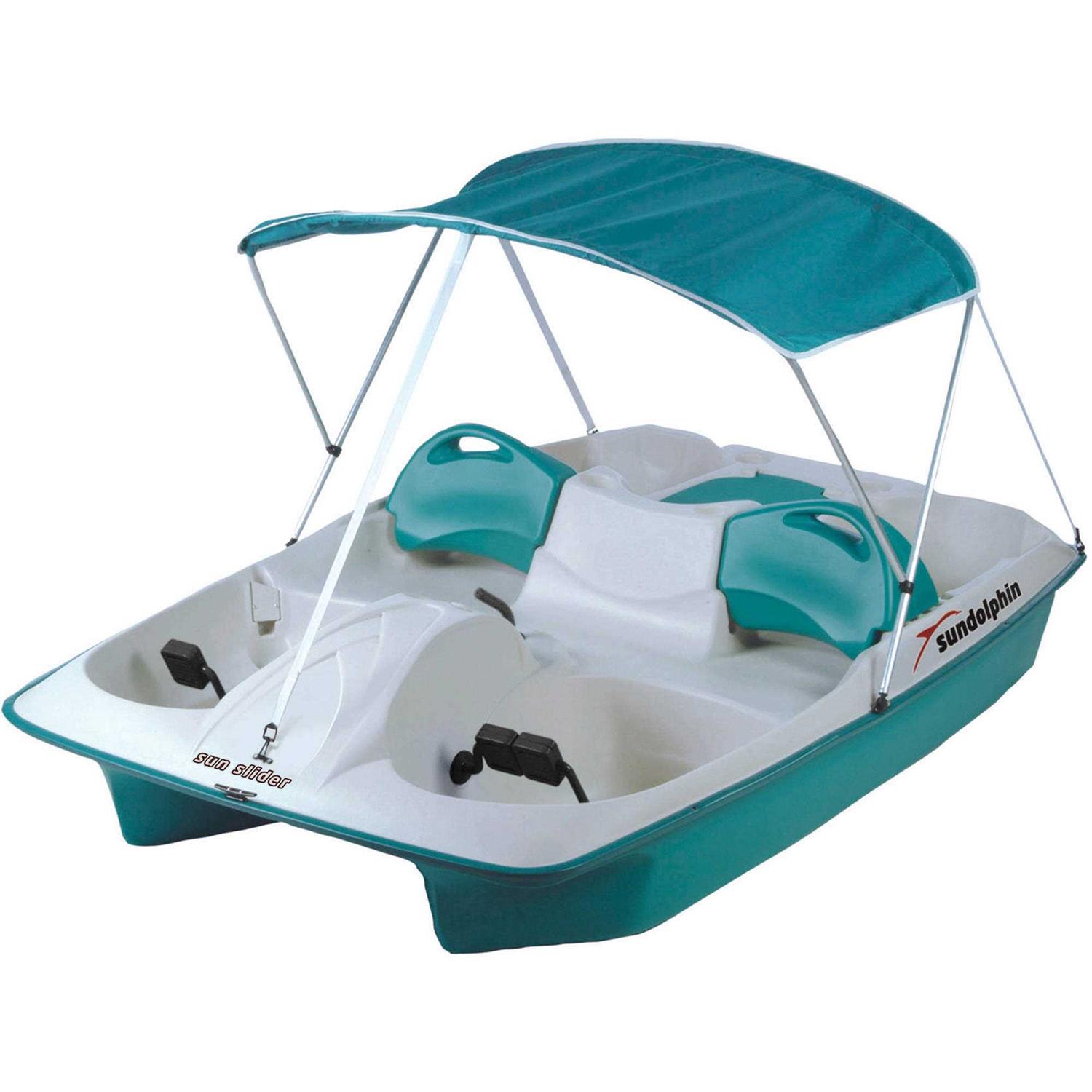 Sun Dolphin Sun Slider Pedal Boat with Canopy