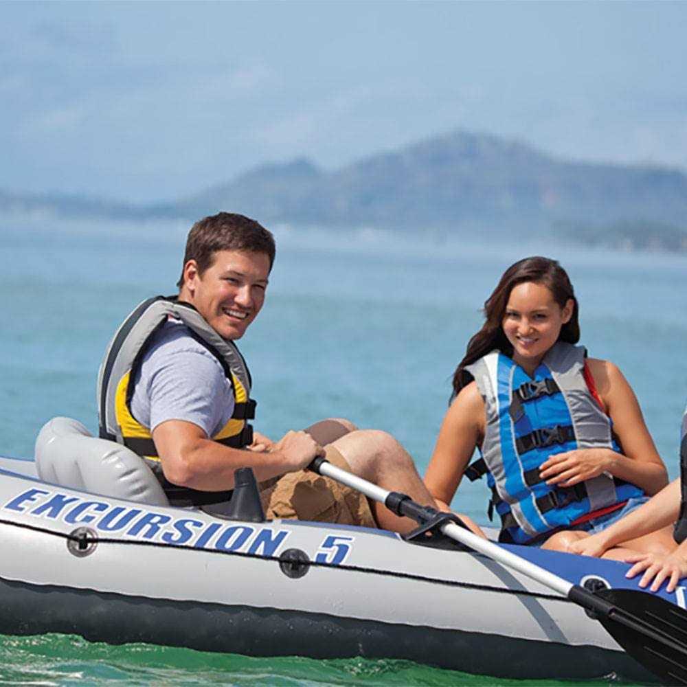 Intex Excursion 5 Person Inflatable Raft - Image 2