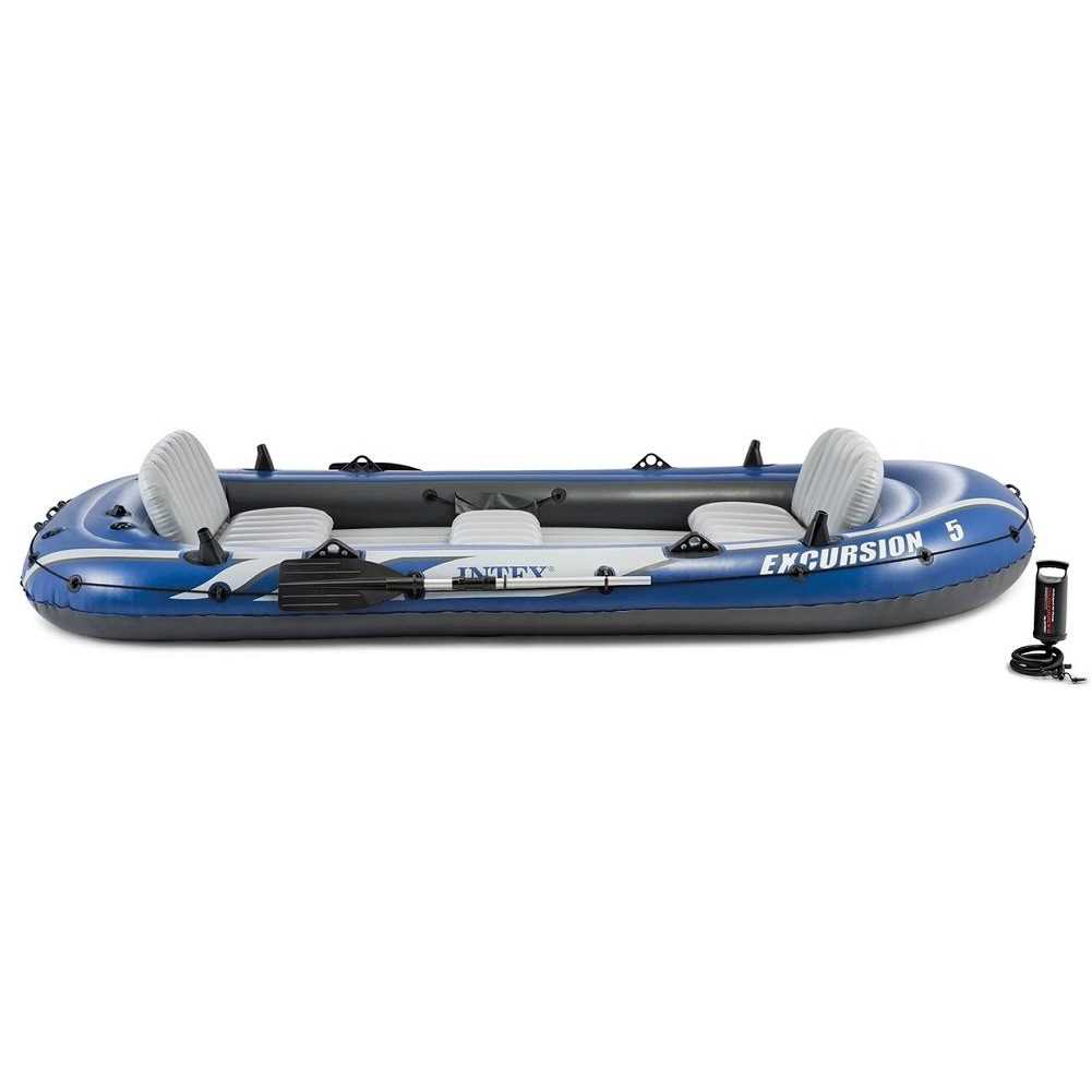 Intex Excursion 5 Person Inflatable Raft - Image 3