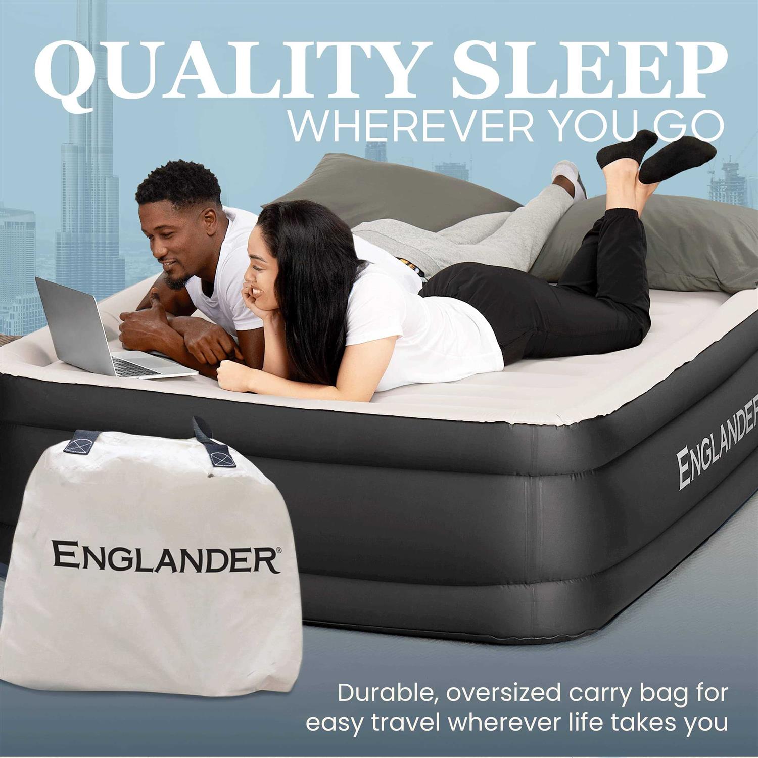 Englander Air Mattress with Built in Pump - Image 5