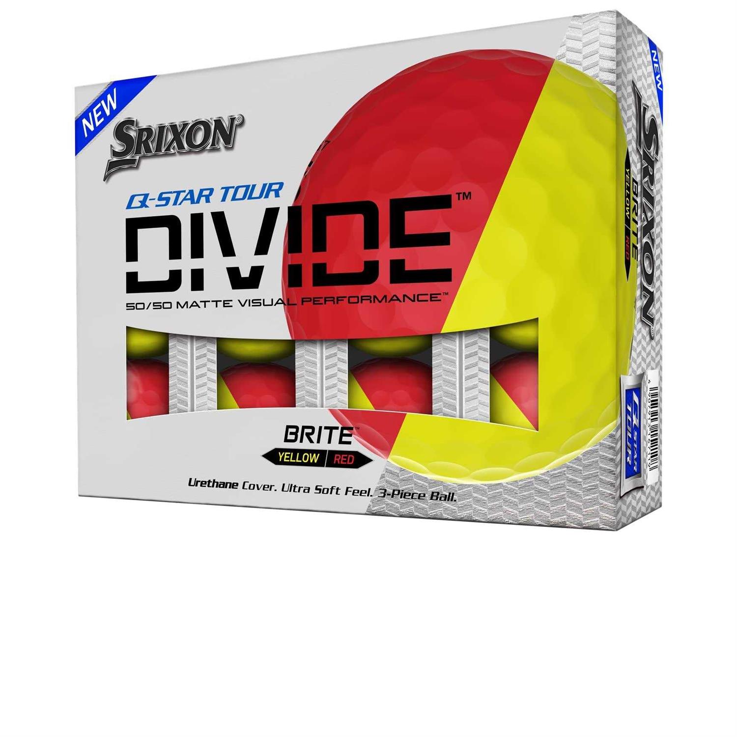 Srixon Q Star Tour Divide Golf Balls