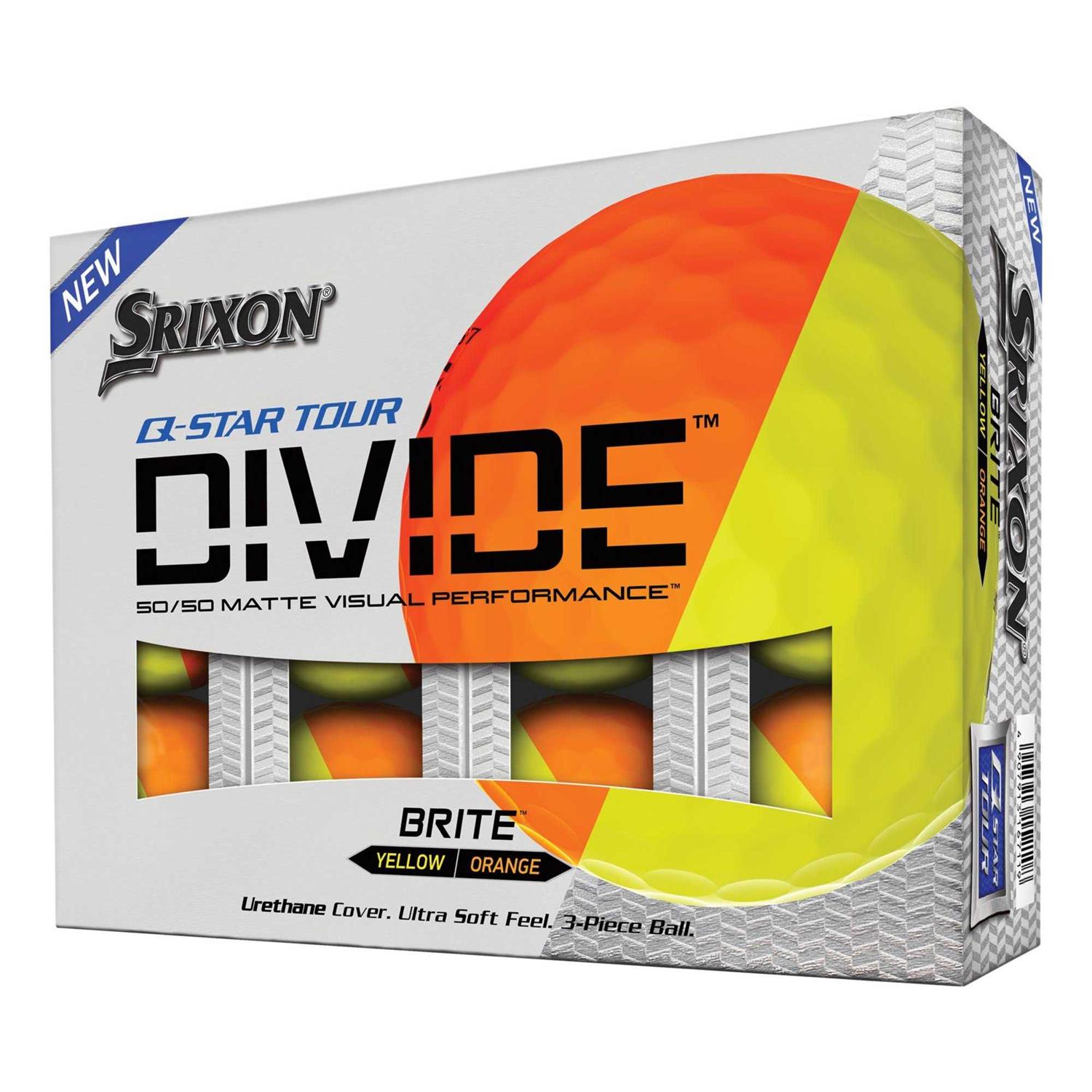 Srixon Q Star Tour Divide Golf Balls