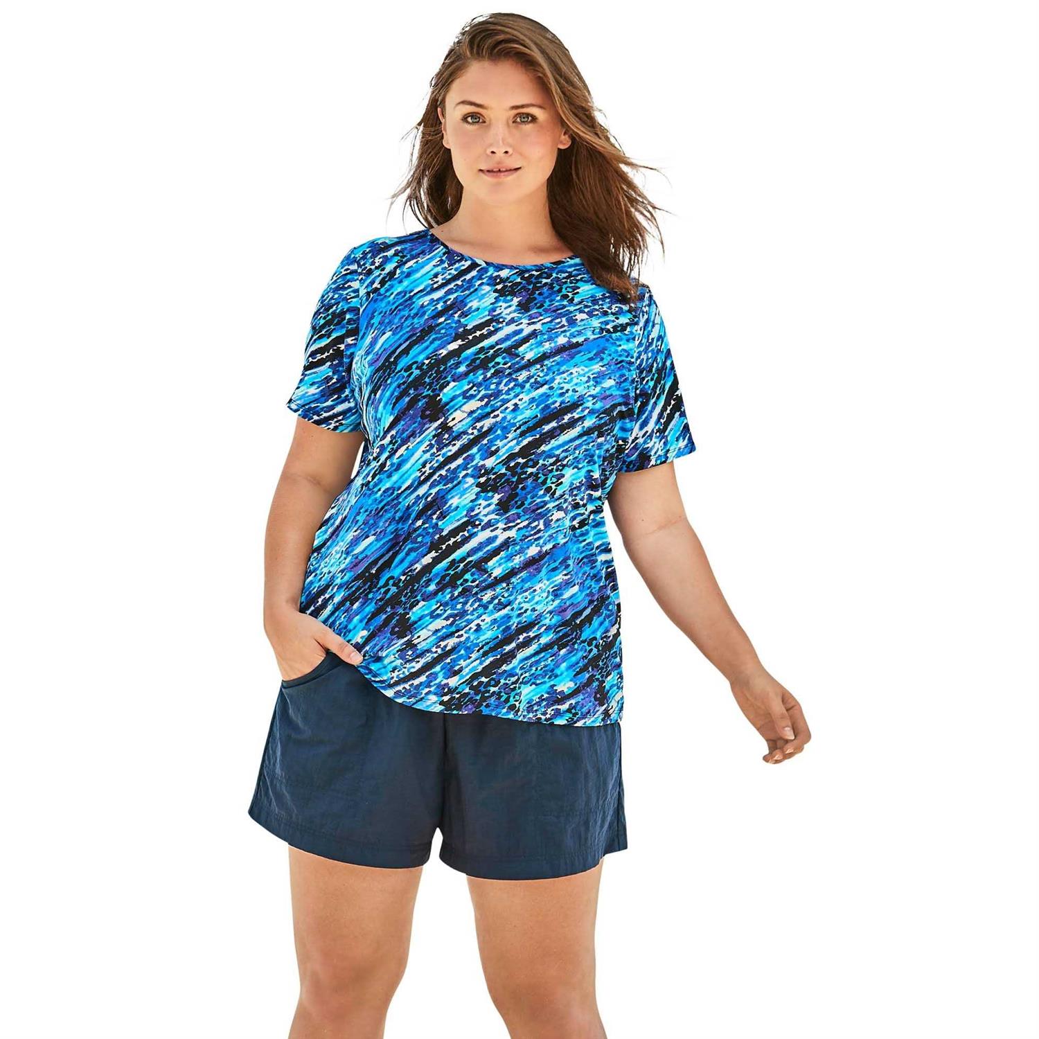 Swim 365 Plus Size Women's The Swim Tee