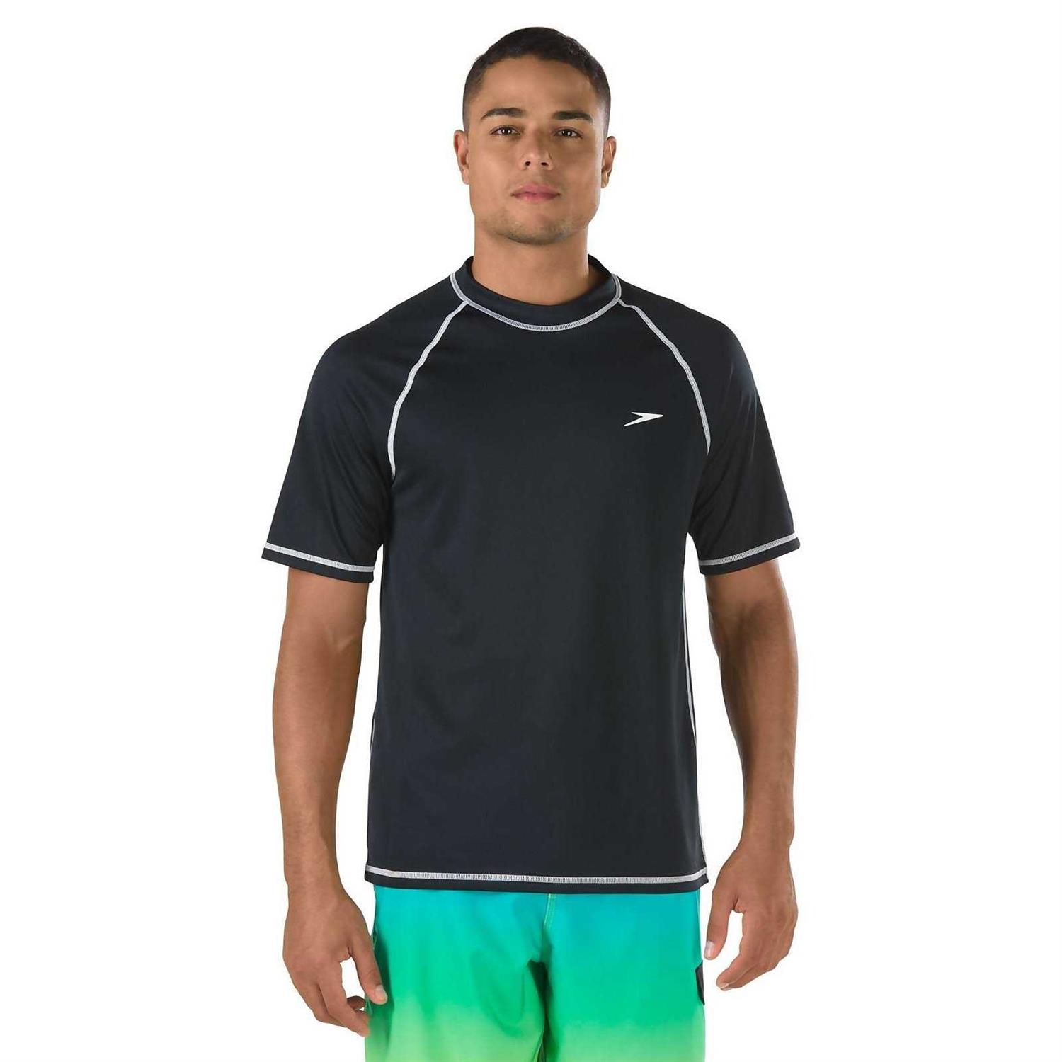 Speedo Men's Easy Short Sleeve Swim Shirt
