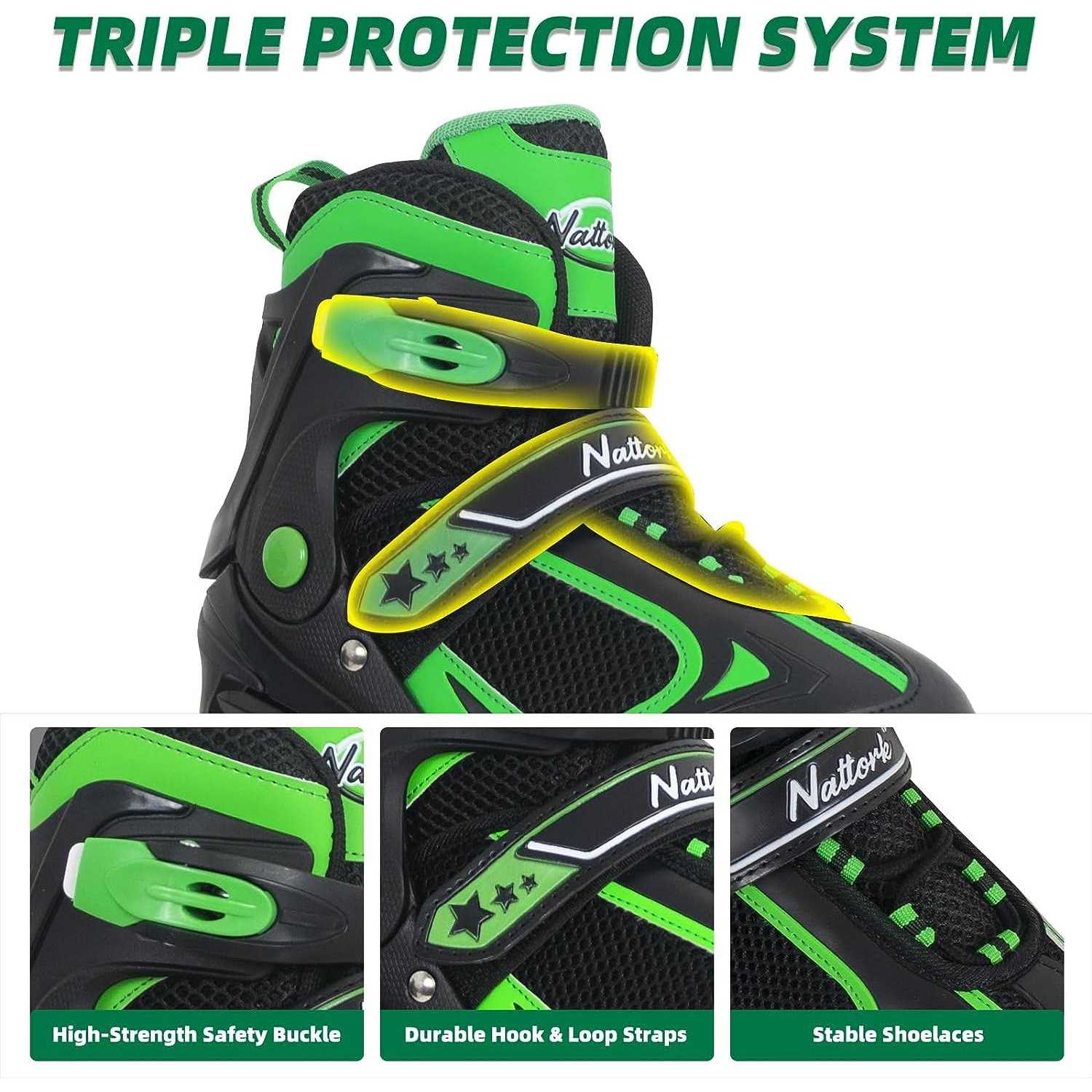 Nattork Kids Roller Skates for Boys - Image 4