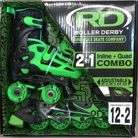 Roller Derby Boys 2-in-1 Roller/Inline Skates - Image 5