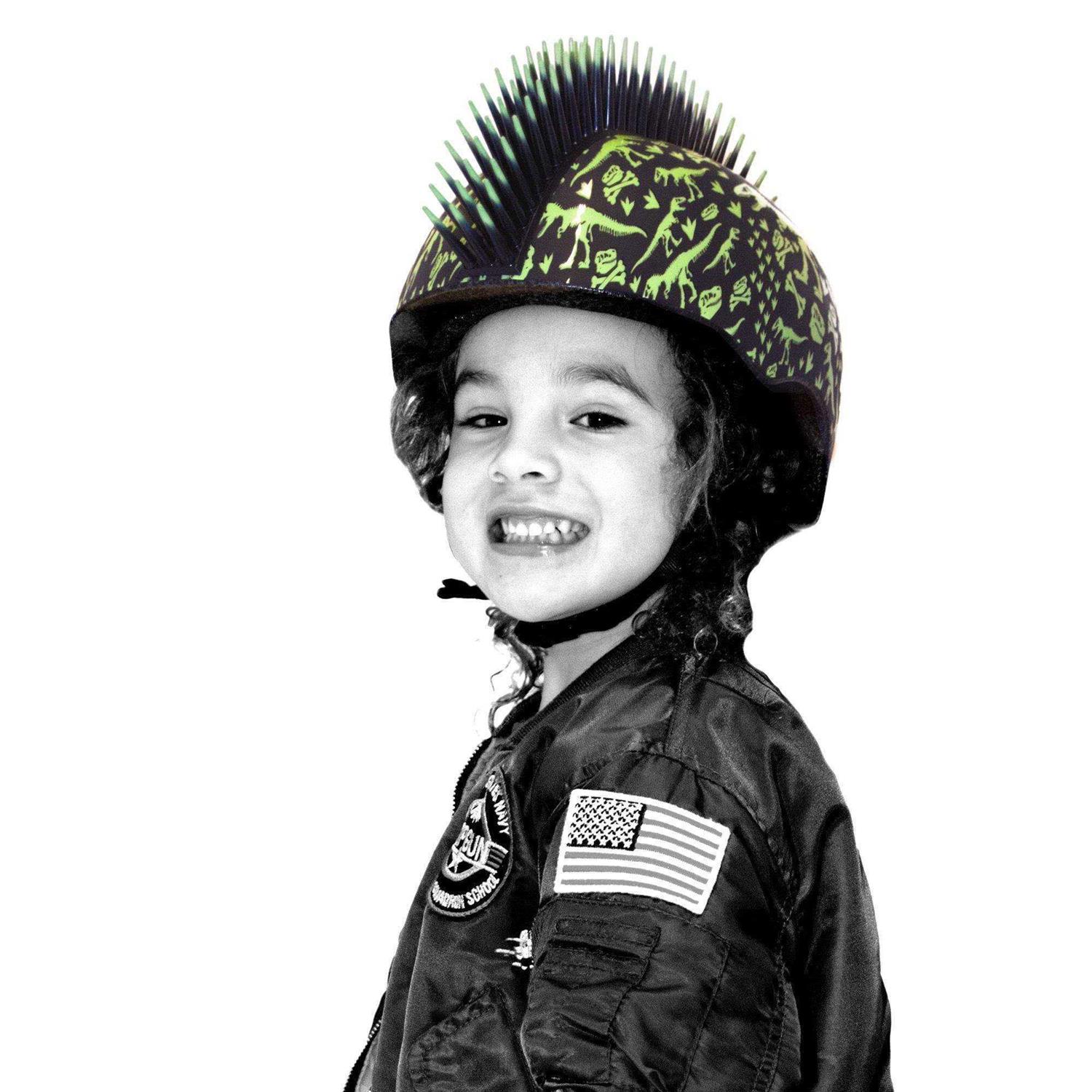 Raskullz Toddler T-Rex Mohawk Helmet - Image 5