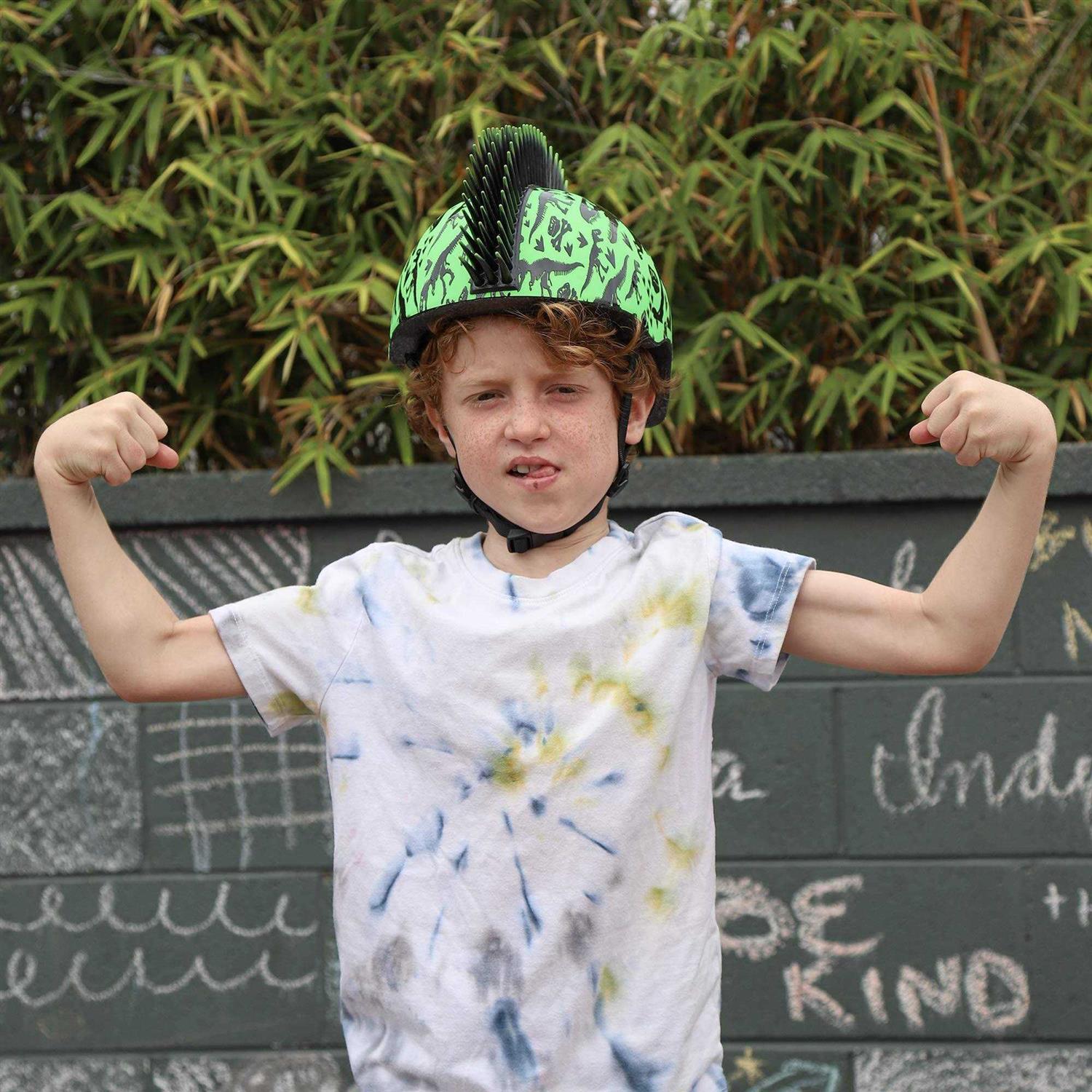 Raskullz Toddler T-Rex Mohawk Helmet - Image 2
