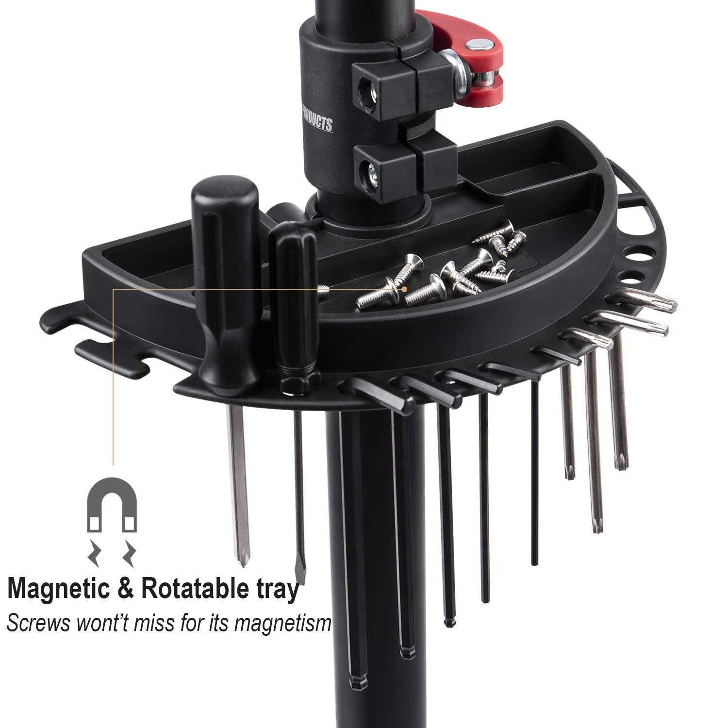 CXWXC Bike Repair Stand -Shop Home Bicycle Mechanic Maintenance Rack - Image 2