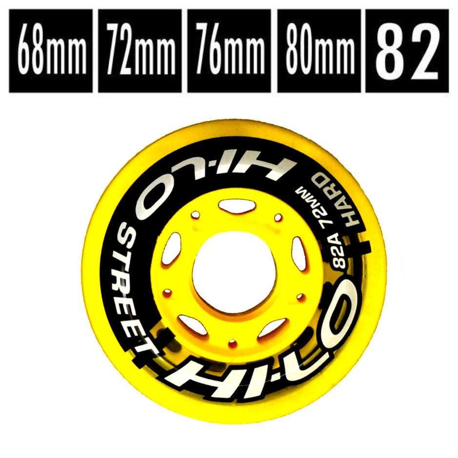 Bauer Hi-Lo Street Roller Hockey Wheels 4 Pack - Image 5
