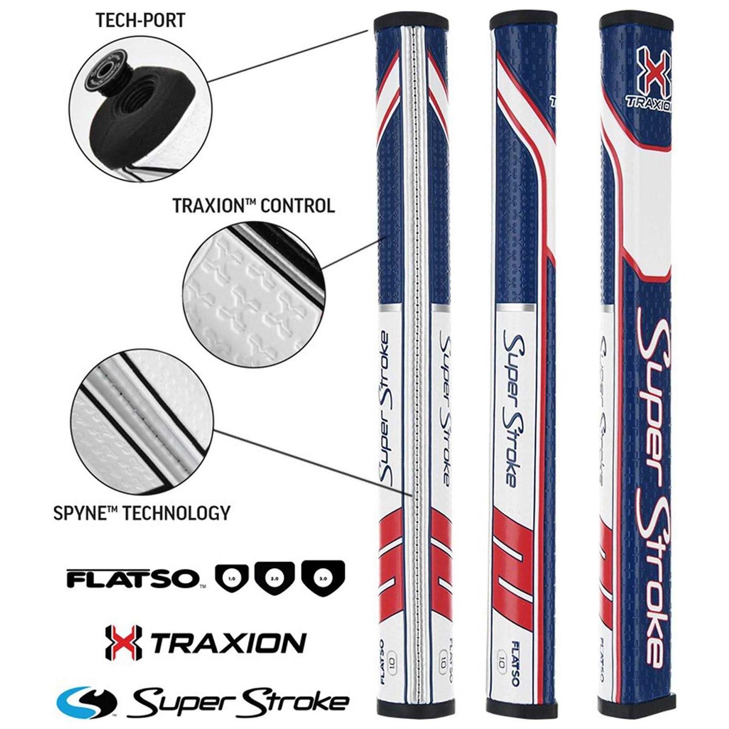 SuperStroke Flatso Traxion Putter Grip - Image 3