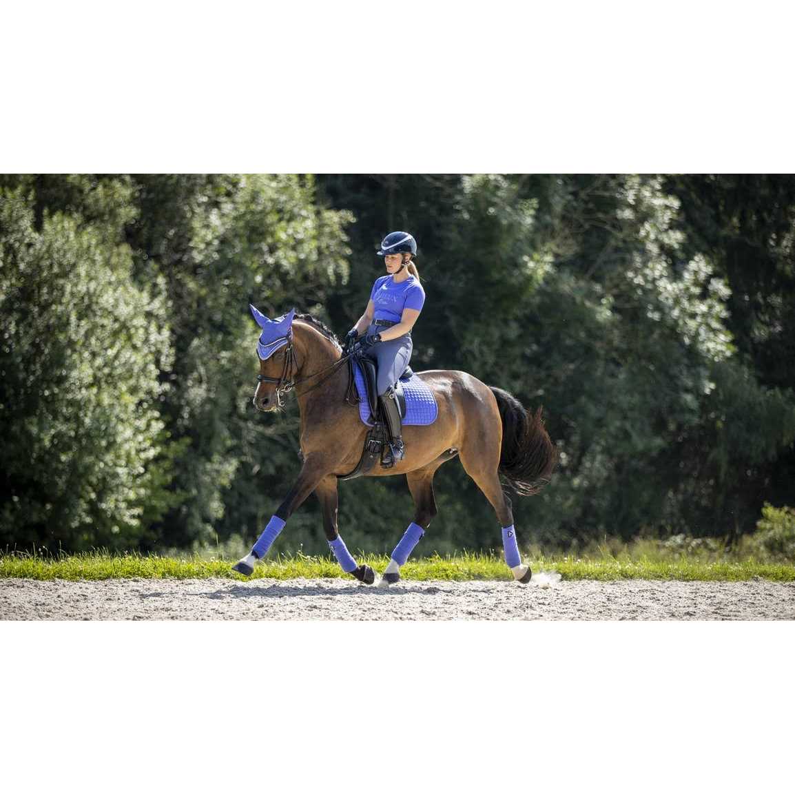 LeMieux Dressage Square Suede Pad - Image 2