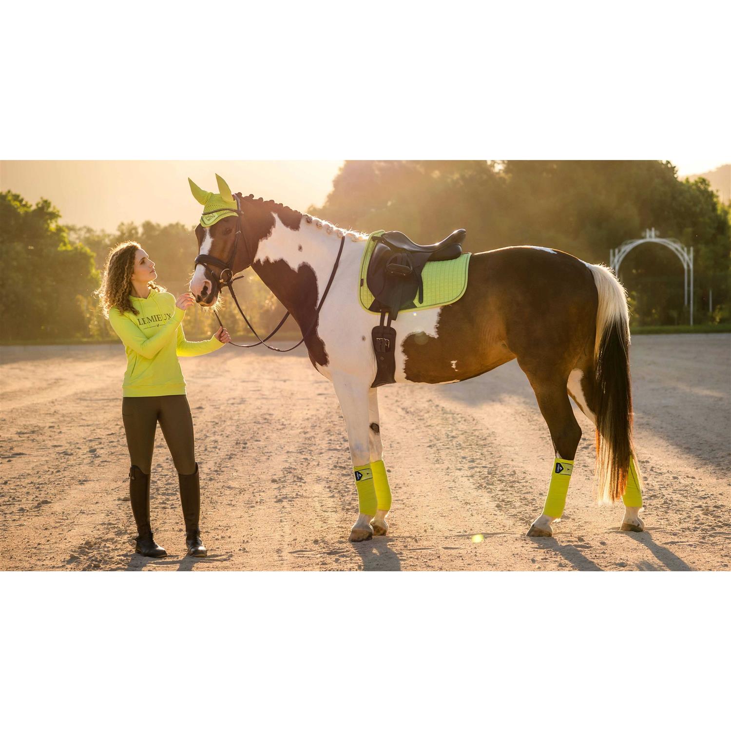 LeMieux Dressage Square Suede Pad - Image 5