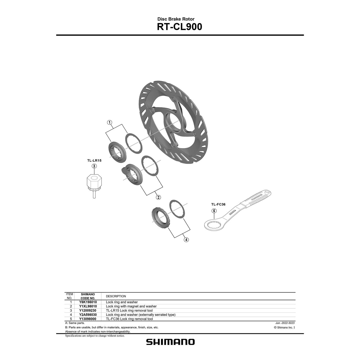 Shimano RT-CL900 Disc Brake Rotor - Image 3