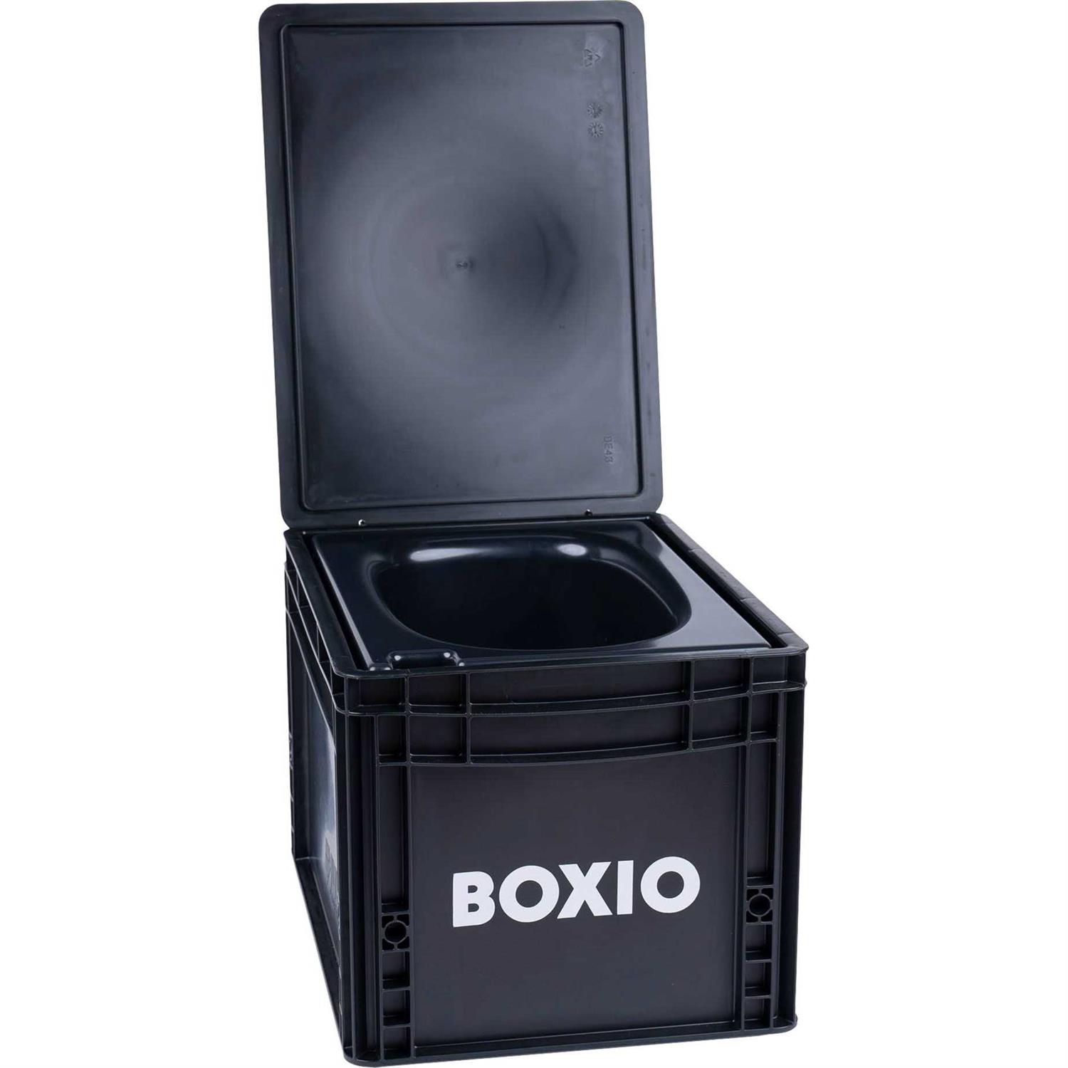BOXIO Portable Toilet Convenient Camping Toilet! Compact, Safe, and Personal Composting Toilet with Convenient Disposal for Camping