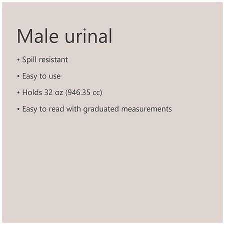 Walgreens Male Urinal with Odor Shield - Image 5