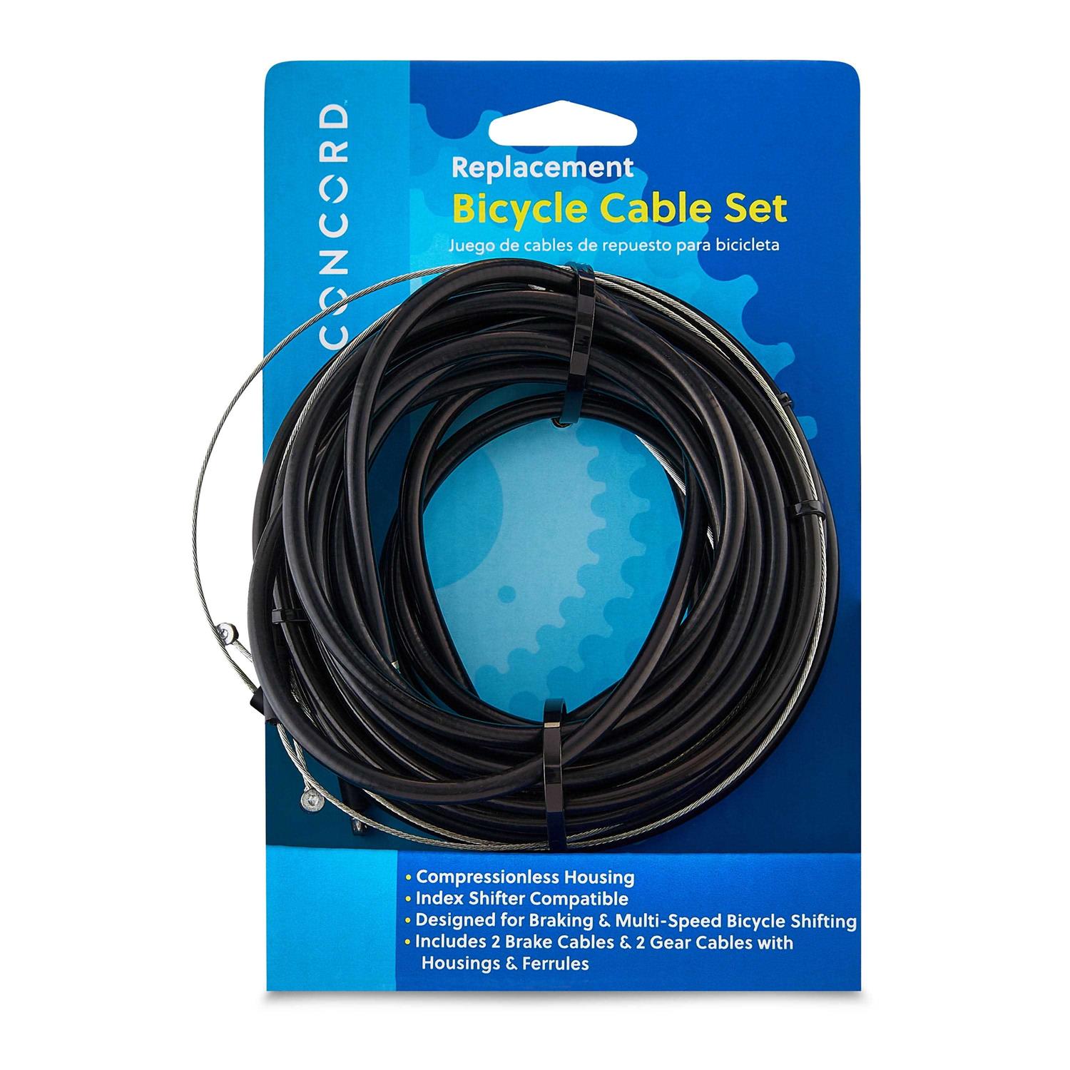 Concord Replacement Bicycle Brake & Gear Cable Set - Image 4