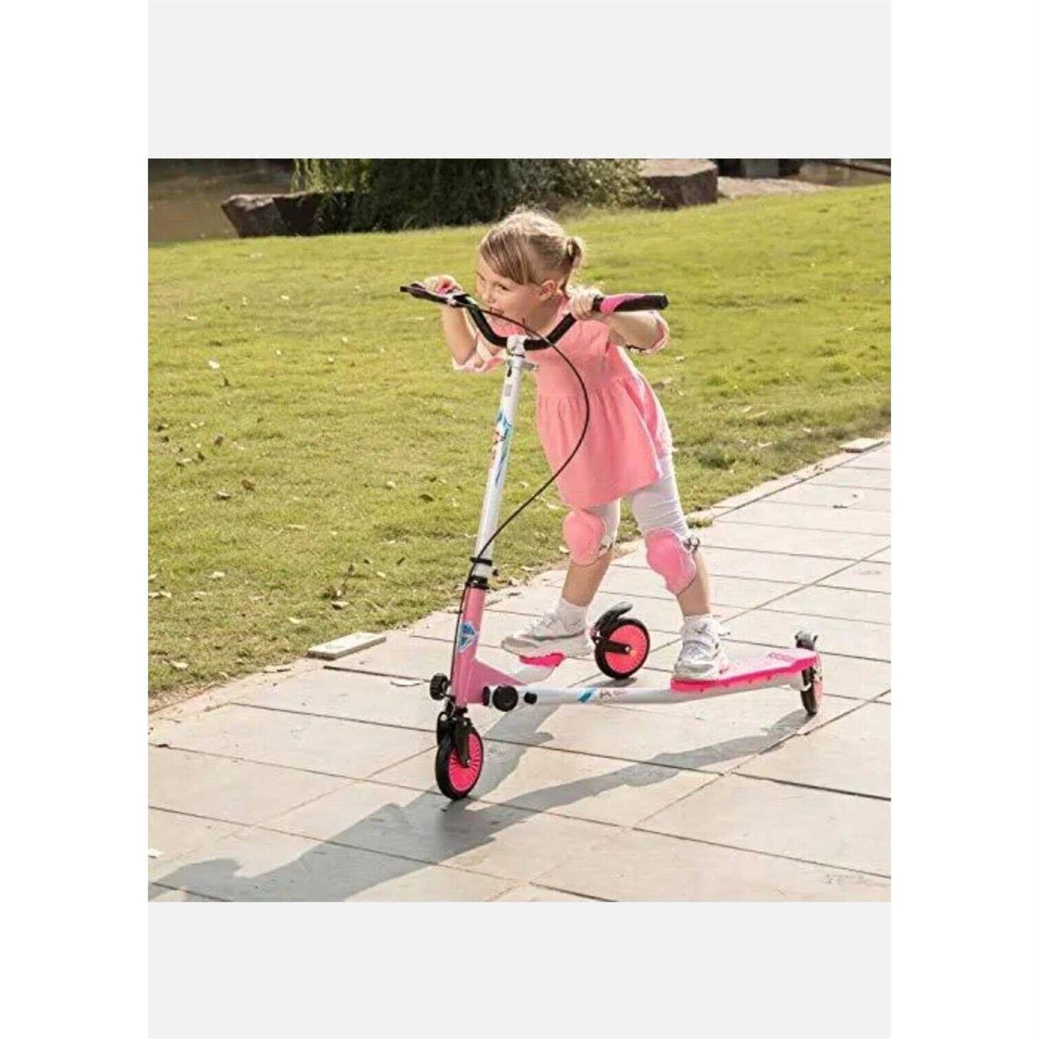 AODI Swing Scooter Adjustable 3 Wheels Wiggle Scooter Drifting for Kids Age Old - Image 4