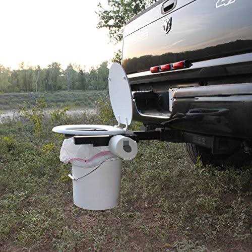 Bumper Dumper The Original Hitch Mountable Portable Toilet