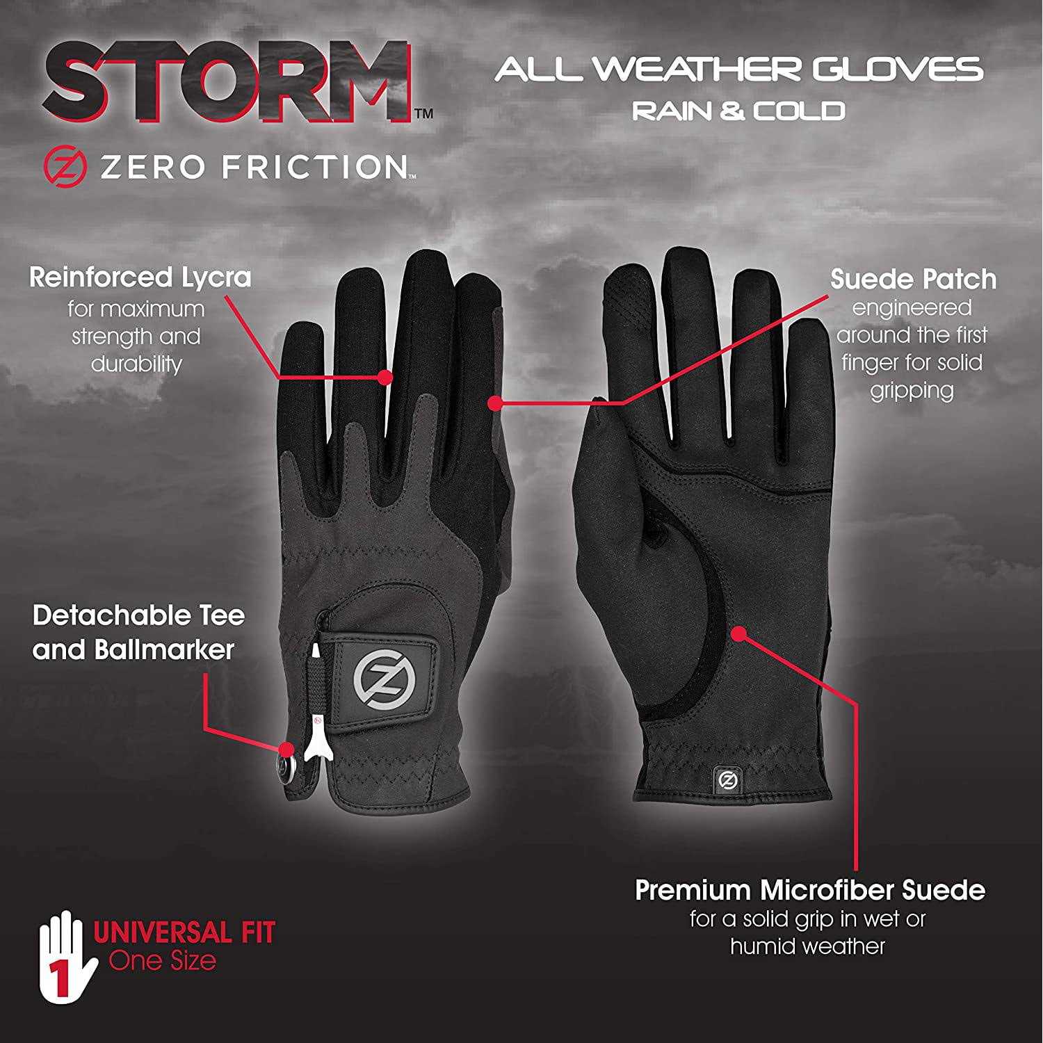 Men's Zero Friction Golf Glove - Image 5
