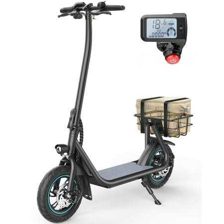 Gyroor electric scooter with detachable basket,550w with 12inch tires