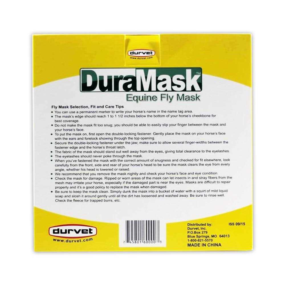 Durvet Duramask Fly Mask - Image 2