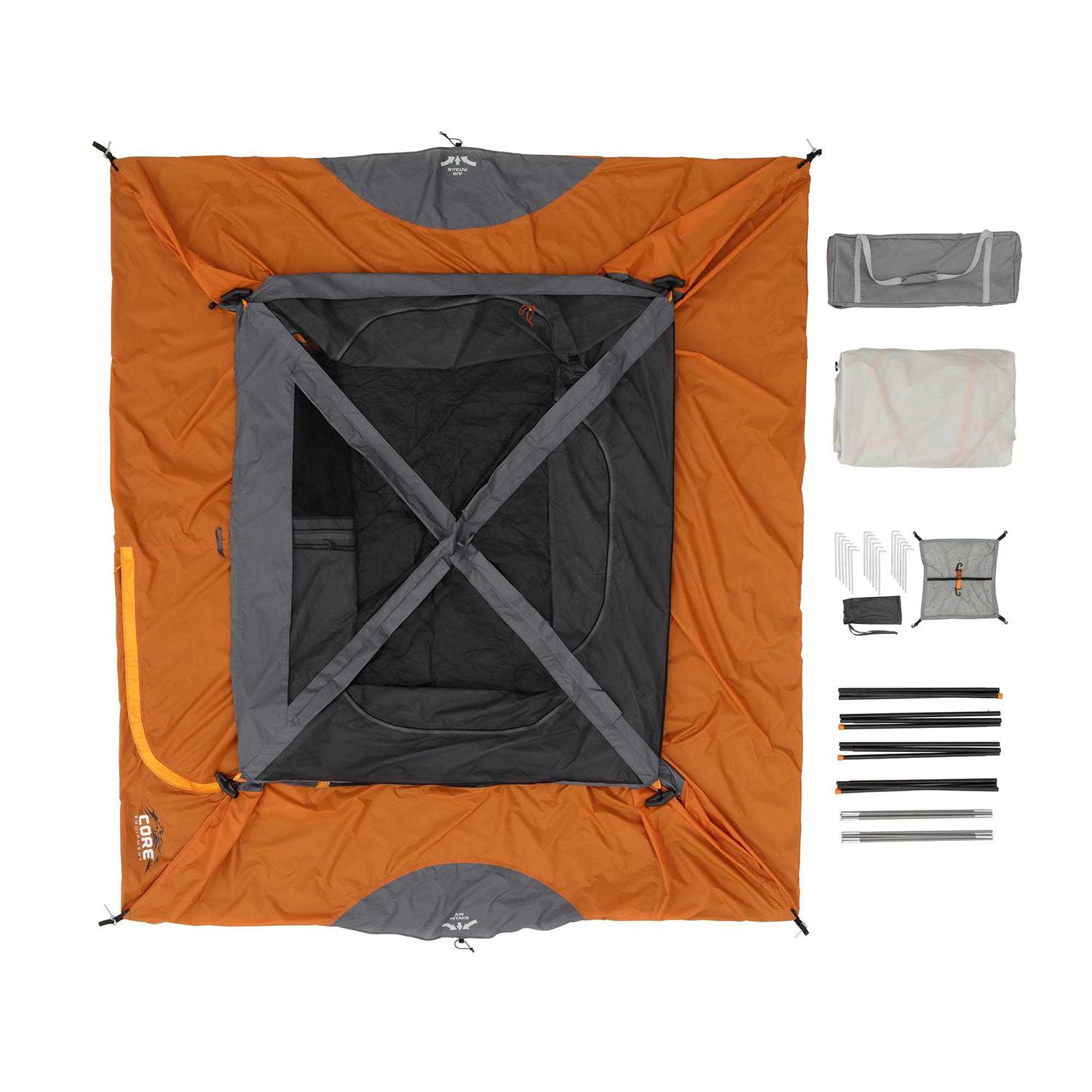 Core 6-Person Straight-Wall Cabin Tent - Image 5