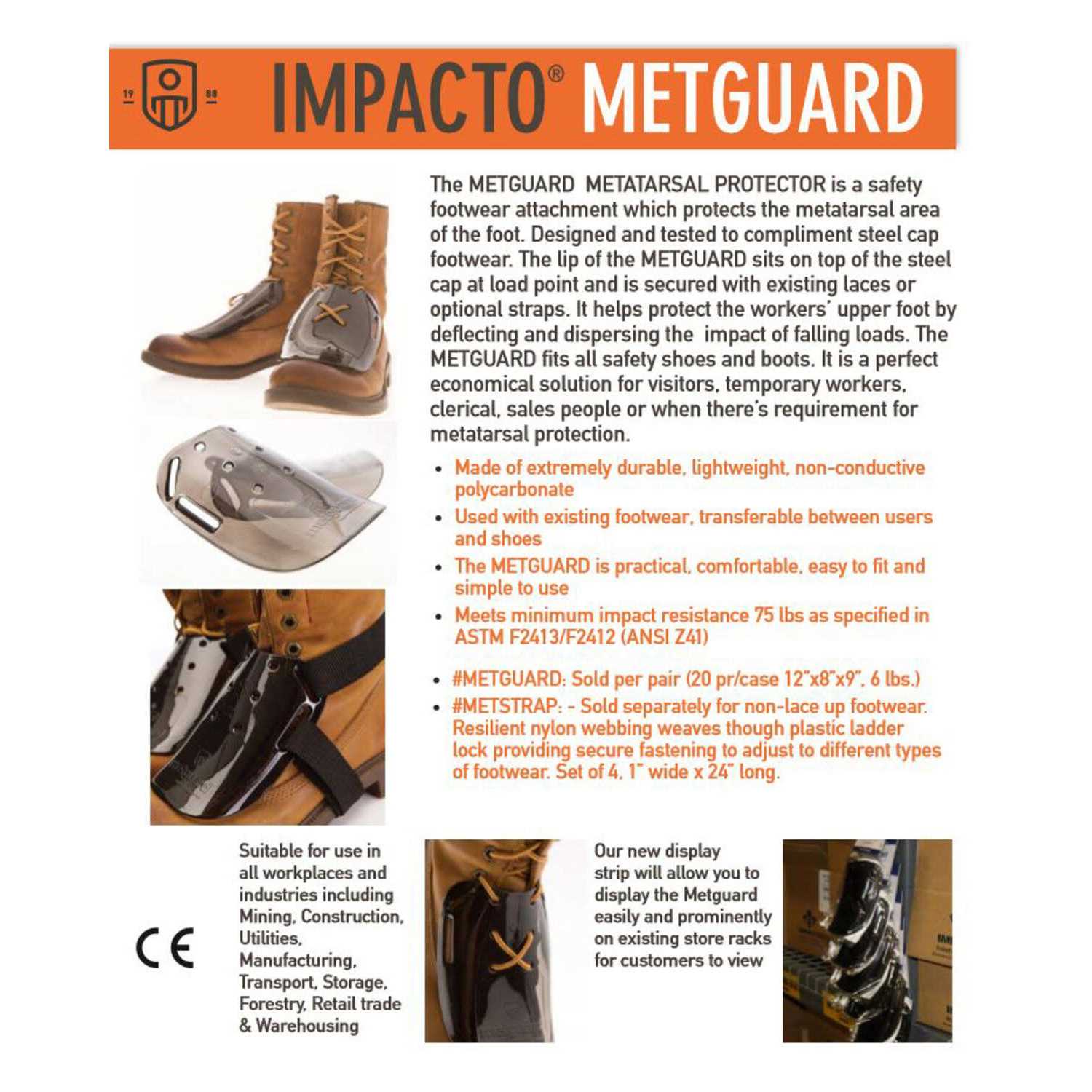 Impacto Metatarsal Protector METGUARD - Image 2