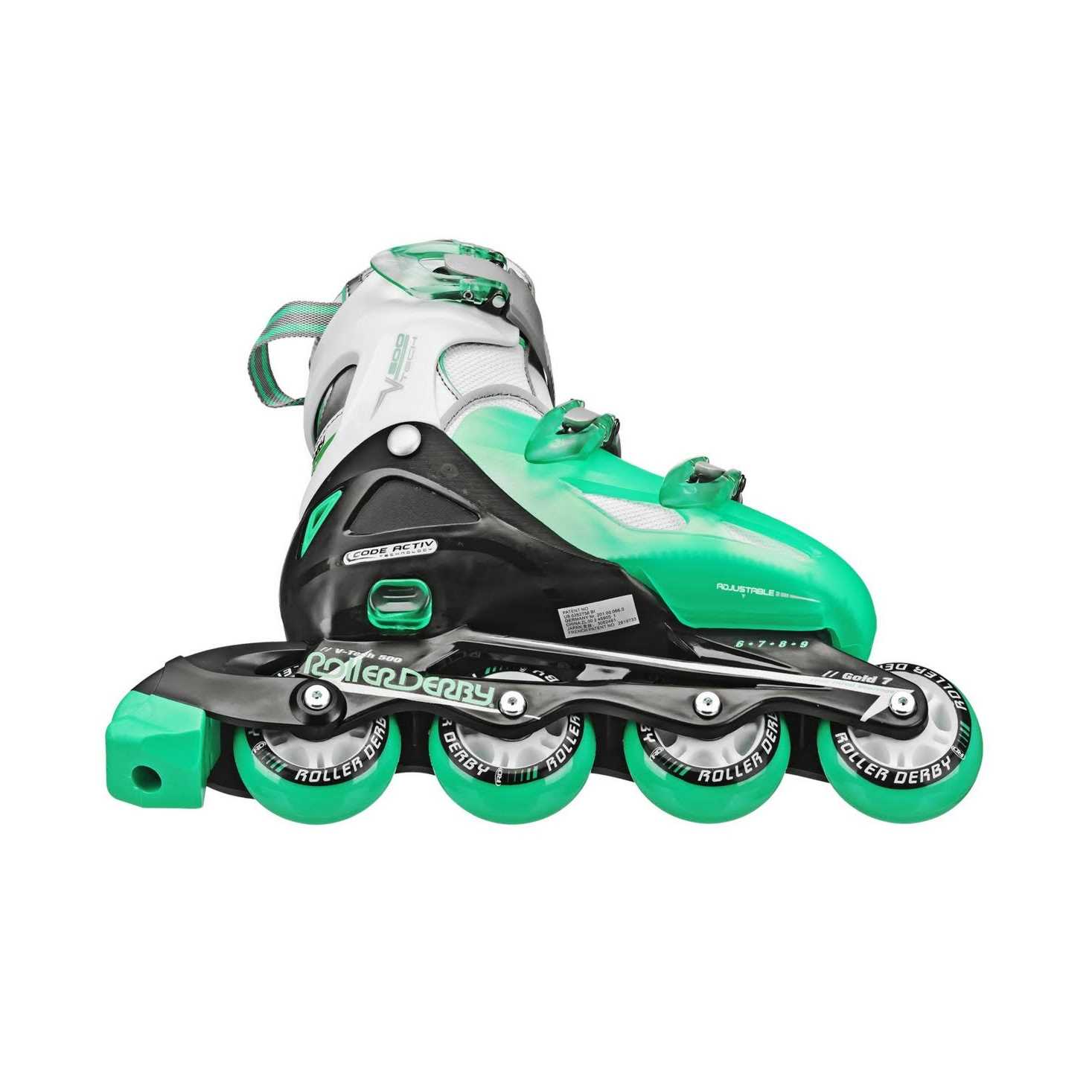Roller Derby Women's V-Tech 500 Button Adjustable Inline - Image 5