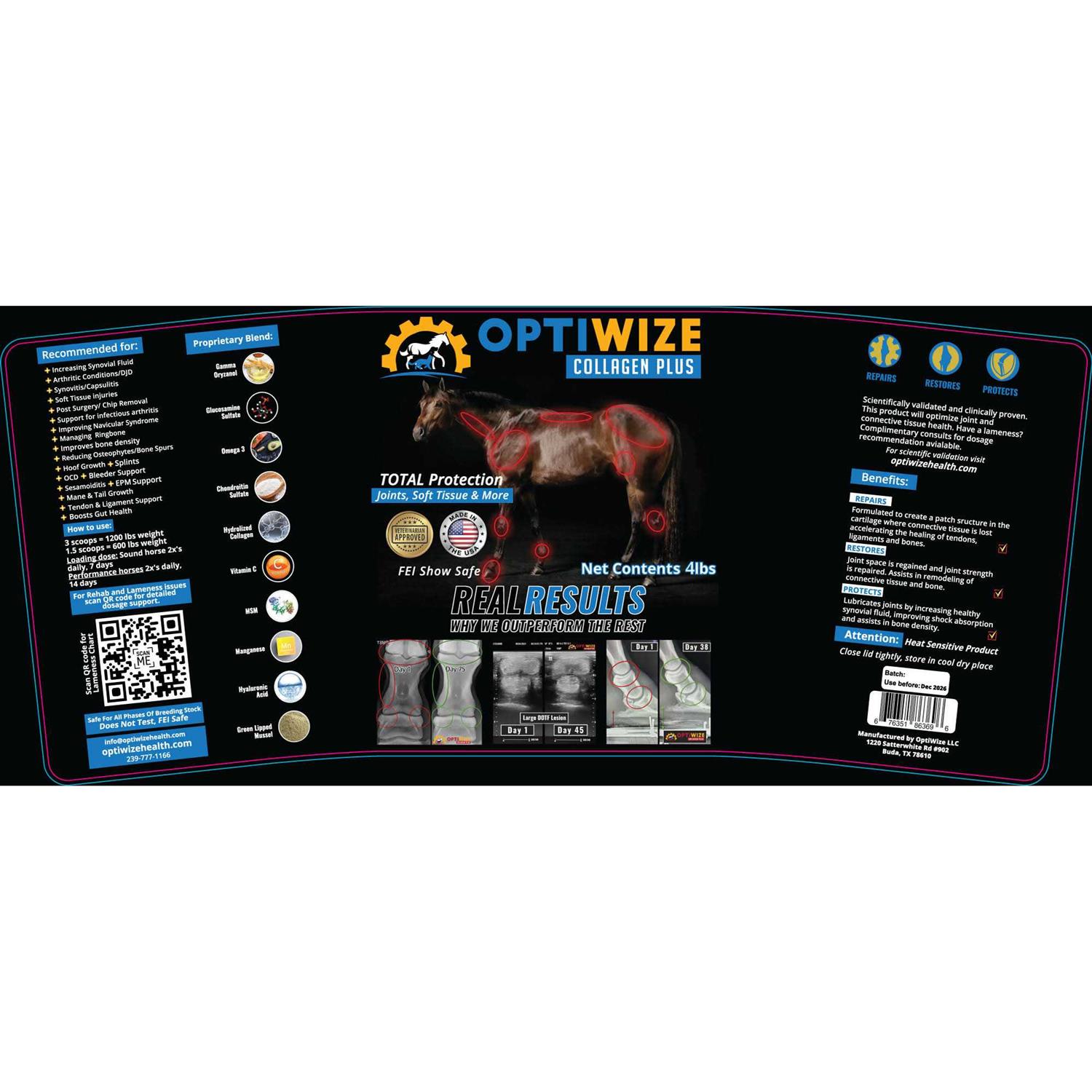 OptiWize Collagen Plus 4 lb - Image 2