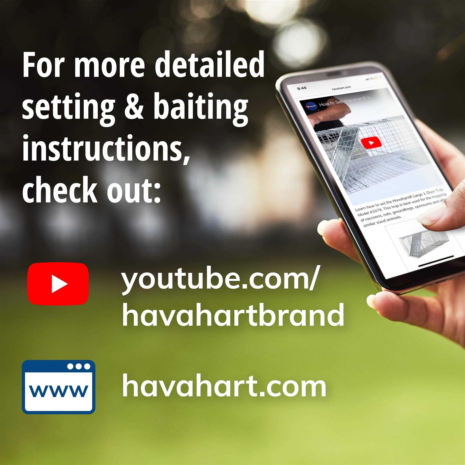 Havahart Live Animal Cage Trap - Image 3