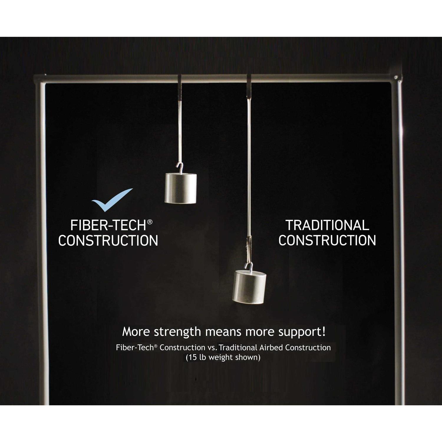 Intex Deluxe Pillow Rest Raised Air Mattress Built In Pump - Image 4