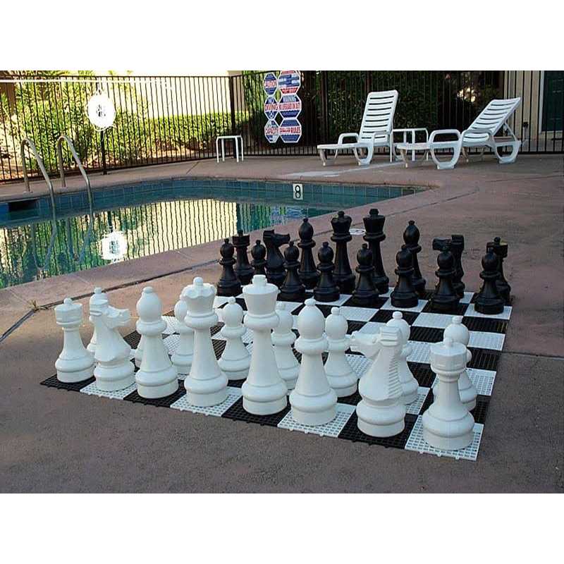 MegaChess 25 Inch Plastic Giant Chess Set - Image 2