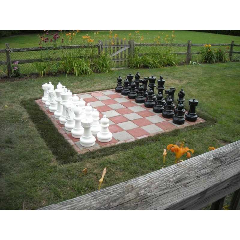 MegaChess 25 Inch Plastic Giant Chess Set - Image 3