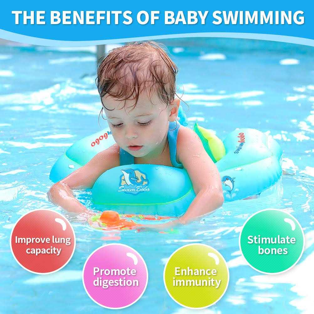 Alternative view of Swimbobo Baby Swimming Float Inflatable Pool Float Ring Kids 3-36 Months