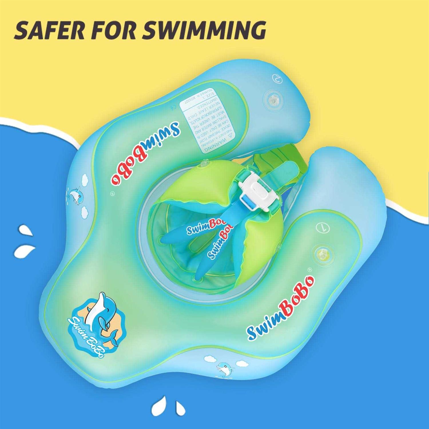 Swimbobo Baby Swimming Float Inflatable Pool Float Ring Kids 3-36 Months - Image 5
