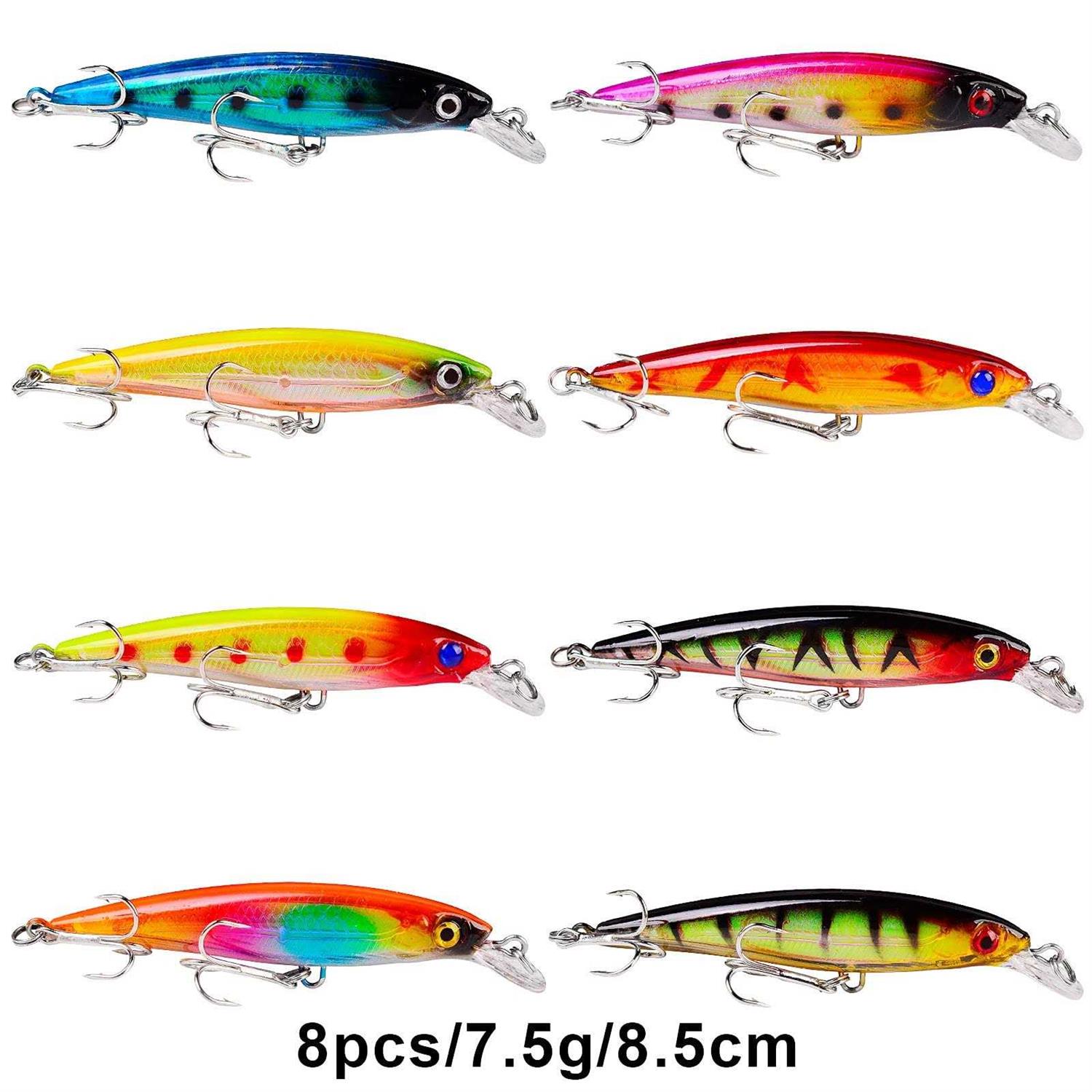 BAIKALBASS Fishing Lures Tackle Kits Hard Baits Minnow Pencil VIB Crankbaits Topwater Floating Lures Assorted Fishing Tackle Sets - Image 5