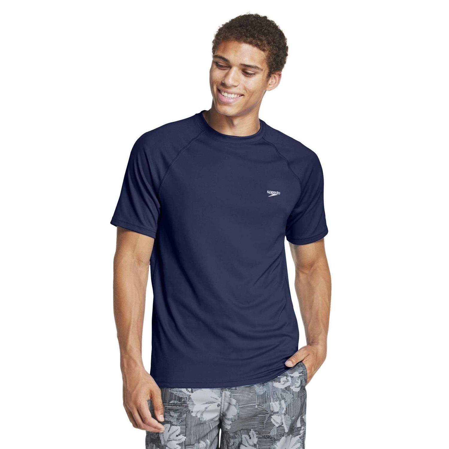Speedo Men's Easy Short Sleeve Swim Shirt