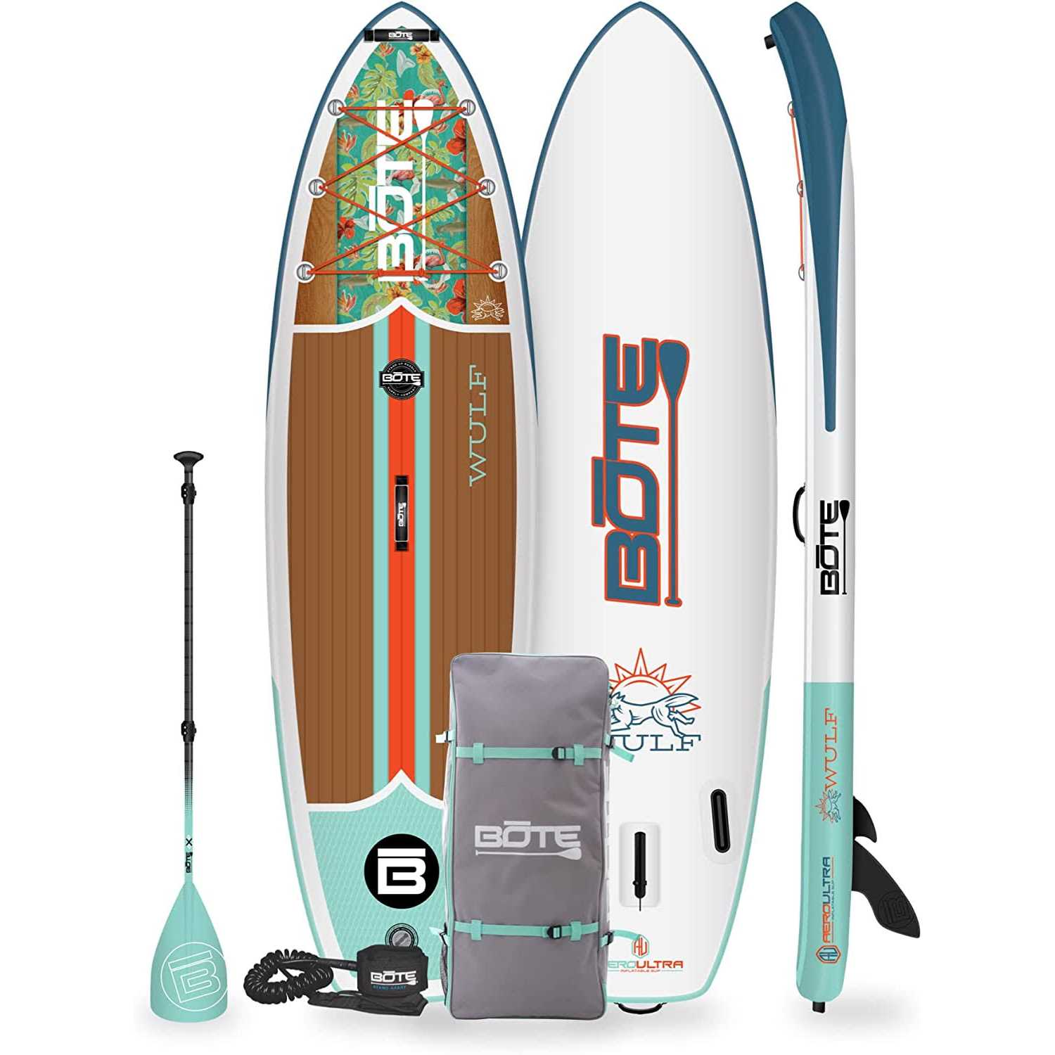 Bote Wulf Aero 10′4′′ Native Floral Inflatable Paddle Board