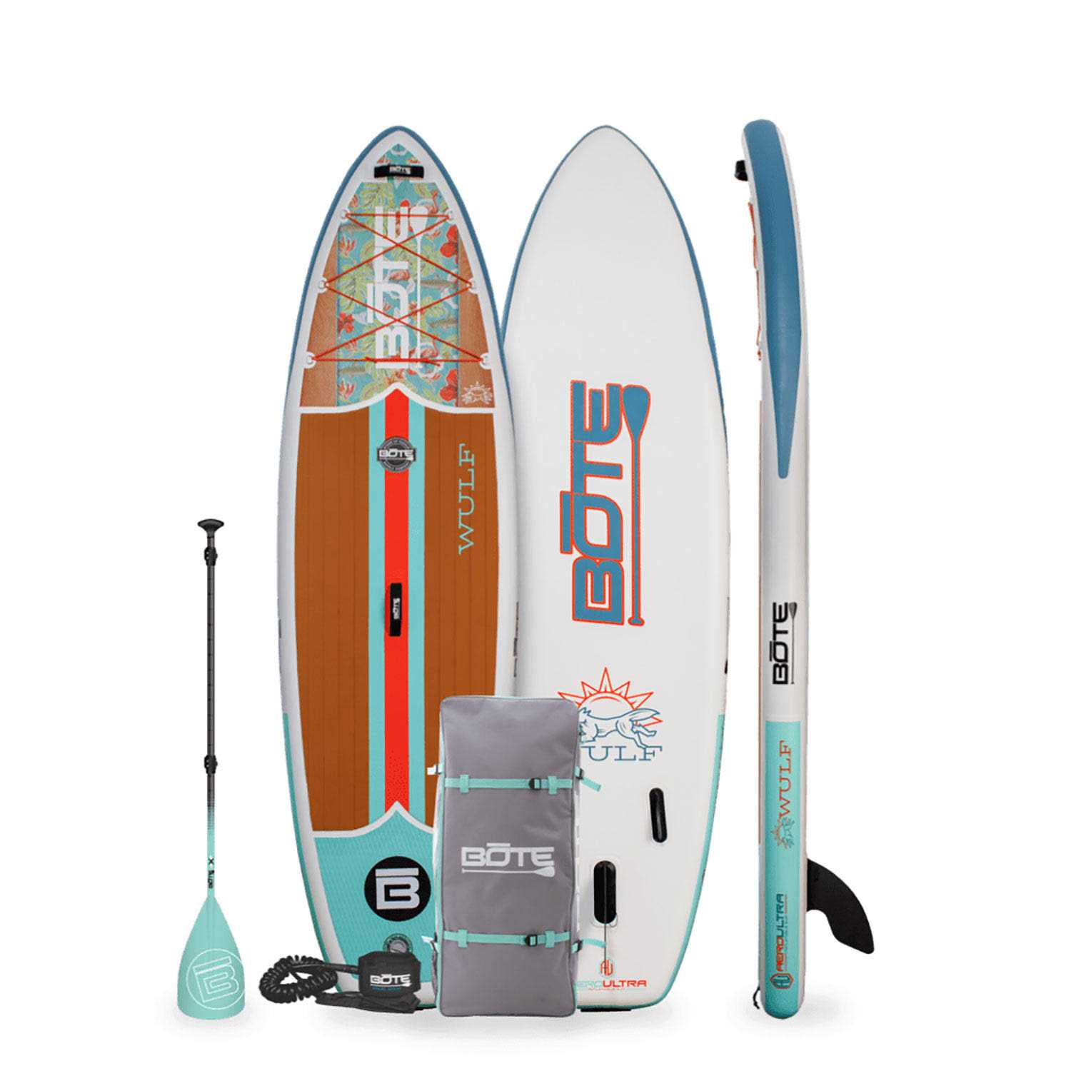 Bote Wulf Aero 10′4′′ Native Floral Inflatable Paddle Board