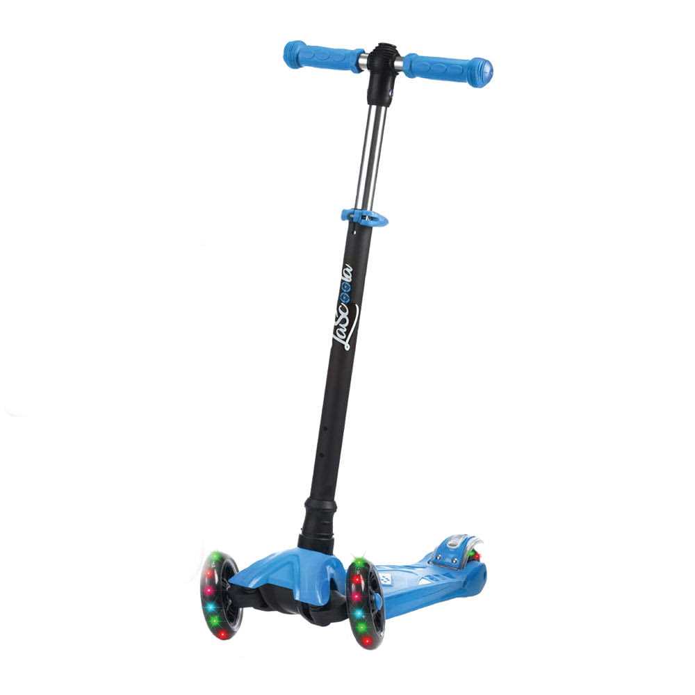 LaScoota Kids Kick Scooter with Light Up Wheels - Image 3