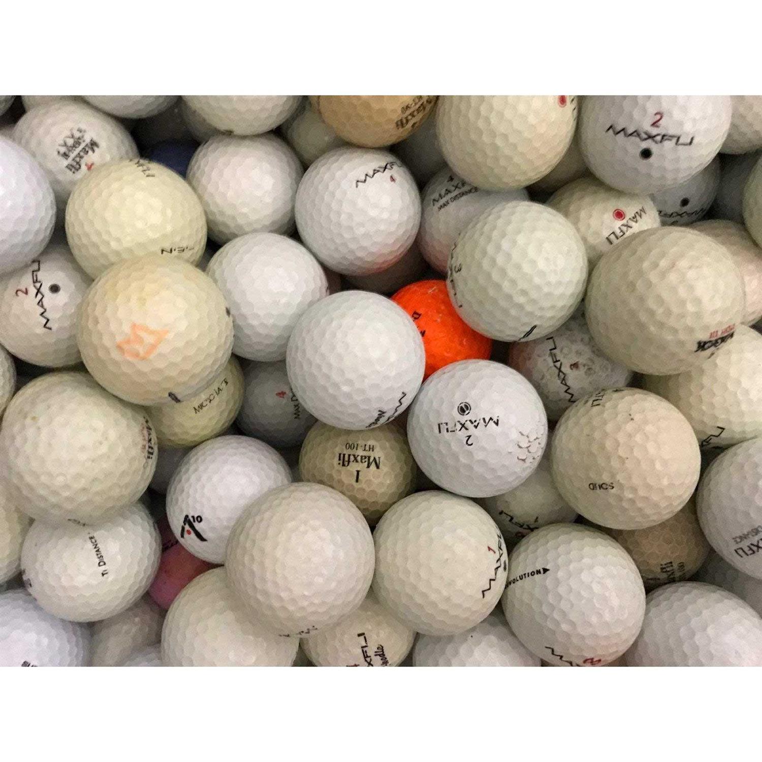 In the Mix Assorted Recycle Golf Balls Hit Away Practice Recycled Golf Balls - Image 2