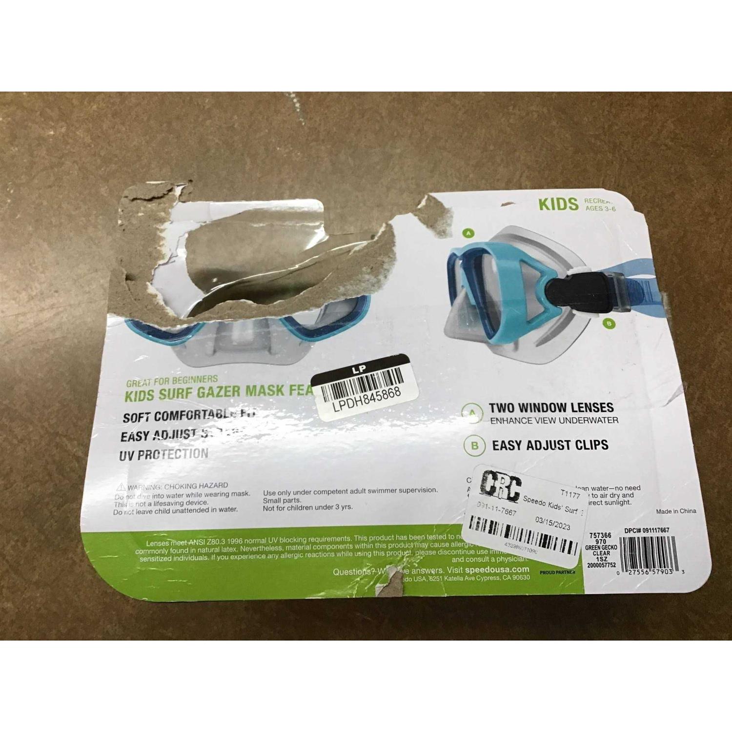 Speedo Kids Surf Gazer Swim Mask - Image 3