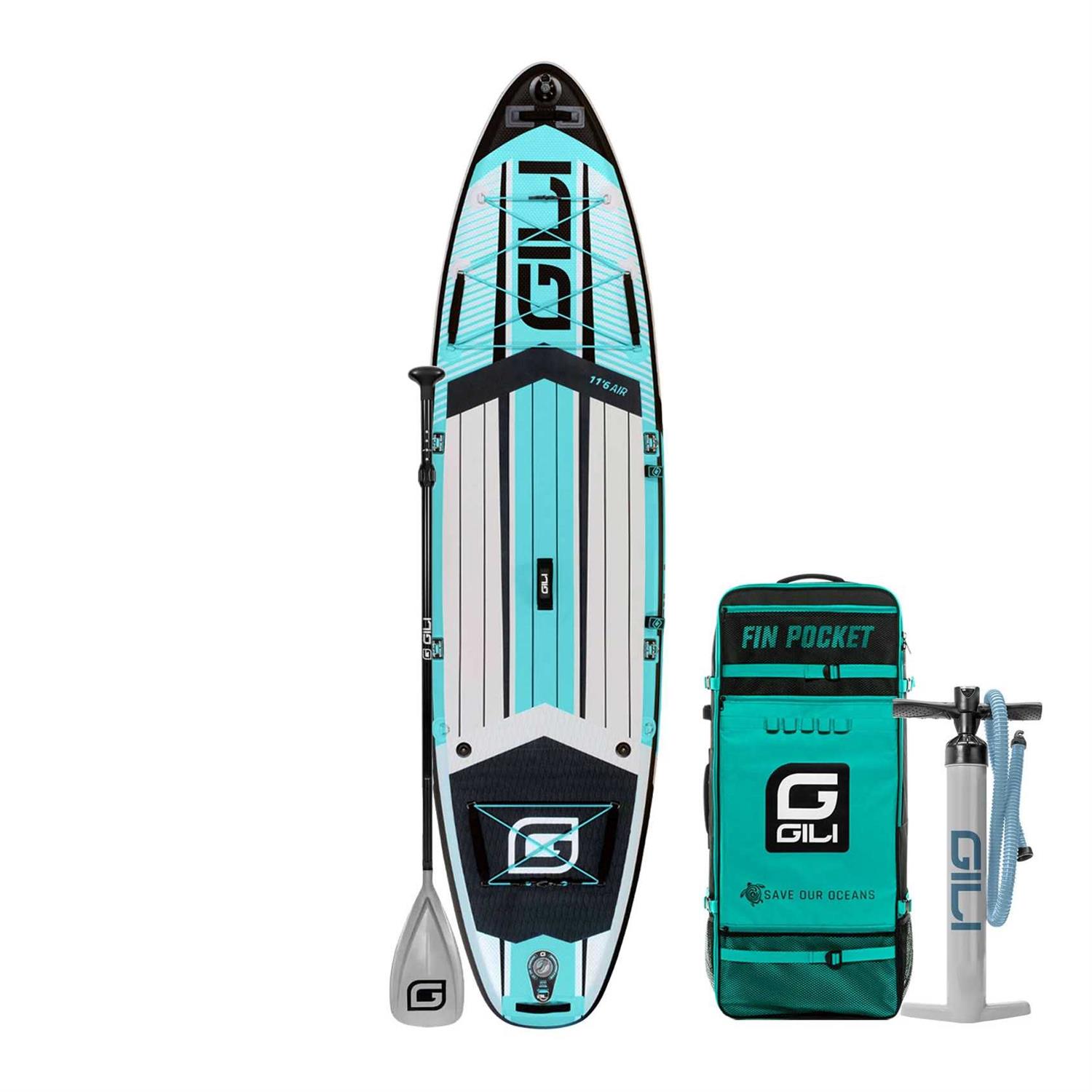 GILI Komodo Inflatable Stand Up Paddle Board 10'6 Long x 33 Wide x 6 Thick - Image 5