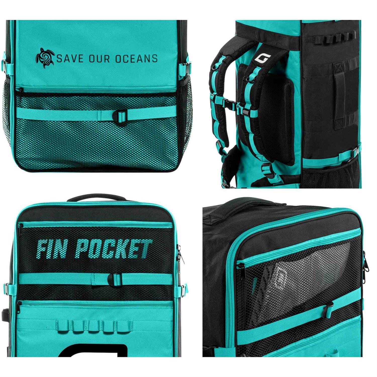 GILI Komodo Inflatable Stand Up Paddle Board 10'6 Long x 33 Wide x 6 Thick - Image 2