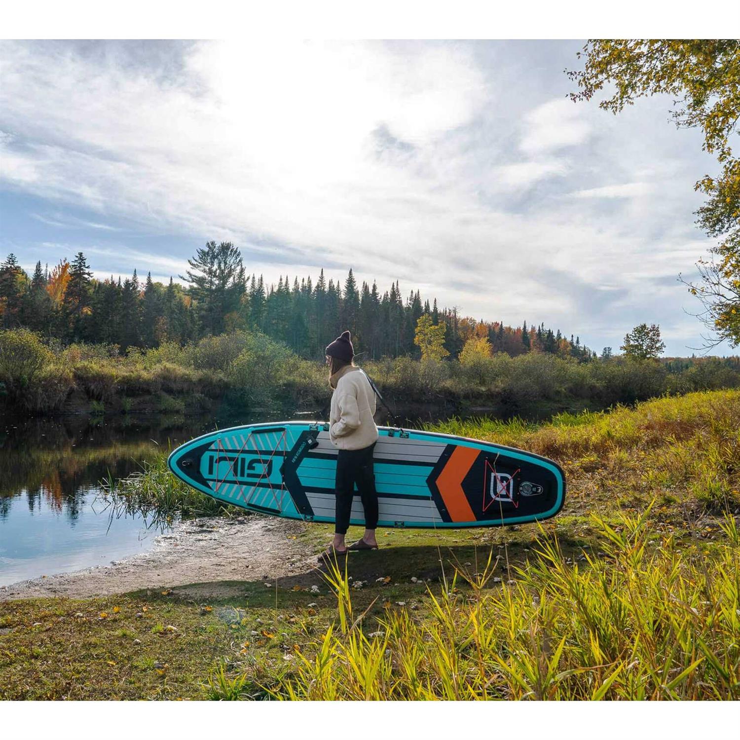 GILI Komodo Inflatable Stand Up Paddle Board 10'6 Long x 33 Wide x 6 Thick - Image 5